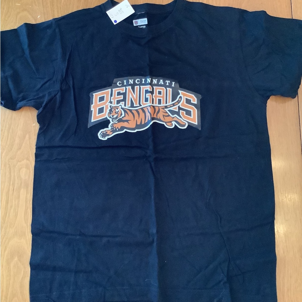 Team Cincinnati Bengals Apparel Midnight Black Tee